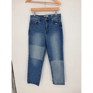 Scotch & Soda The Sky Jeans 30 10 Shadow Patch High Rise Straight Leg Boho Indie